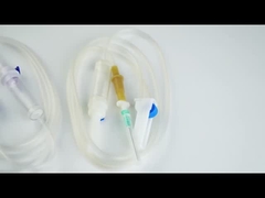 Luer Slip / Luer Lock Connector Disposable Sterile IV / Infusion Set in Materiale di Plastica