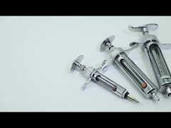 Prezzo di fabbrica Siringa veterinaria in metallo 8G Alta precisione Tipo C