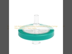 Applicabile in laboratorio 25mm 0,45μm PES filtri idrofobici per siringhe blu, confezione da 100, utilizzabile per 3 anni