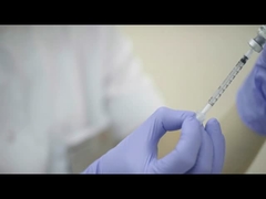 Siringa monouso a basso spazio morto 1 ml iniettore di sicurezza per uso medico completo con ago