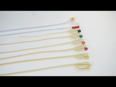 Tipo standard Catetere di latex Foley usa e getta Fr26 con rivestimento in silicone al 100%