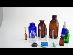 7 ml-100 ml Filetto per iniezione in vetro stampato / Bottiglia CE approvato USP Tipo I II III